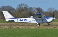 G-AZTS @ EGSV - Just landed. - by Graham Reeve