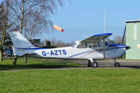 G-AZTS @ EGSV - Parked at Old Buckenham. - by Graham Reeve