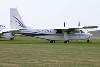 G-CZNE @ EGHA - Somewhat larger than the normal visitor here. - by Howard J Curtis