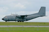 R157 @ LFOE - Transall C-160R, Landing Rwy 22, Evreux-Fauville Air Base 105 (LFOE) open day 2012 - by Yves-Q