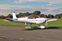 G-CGVZ @ EGBR - Zenair CH 601XL at The Real Aeroplane Club's Pre-Hibernation Fly-In, Breighton Airfield, October 2013. - by Malcolm Clarke