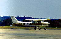 G-BBKB @ SOU - Reims F.150L as seen at Eastleigh, as Southampton Airport was then known, in the Summer of 1976. - by Peter Nicholson