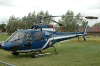 1916 @ EBFN - Gerdarmerie AS350B Ecureuil helicopter at Koksijde Air Base, Belgium. - by Henk van Capelle