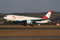 OE-LPA @ LOWW - Austrian Airlines Boeing 777 - by Andreas Ranner