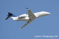 N607RP @ KSRQ - Bombardier Challenger (N607RP) departs Sarasota-Bradenton International Airport - by Donten Photography