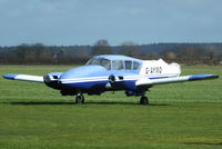 G-AYMO @ EGBW - looks like the end for this classic Piper - by Chris Hall