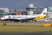 G-OZBH @ EGCC - Monarch - by Chris Hall