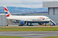 G-VIIN @ EGFF - BAW9171 Speedbird 9171 B772 G-VIIN, seen doing engine runs at BAMC. - by Derek Flewin