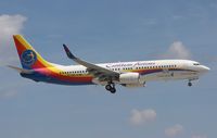 9Y-JMA @ MIA - Caribbean titles, Air Jamaica colors 737-800 - by Florida Metal