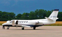 LX-VAZ @ LSGG - Cessna Citation II [550-0622] Geneva~HB 23/07/2004 - by Ray Barber