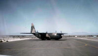 UNKNOWN @ KHMN - C-130 on the ramp Holloman - by Ronald Barker