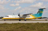 C6-BFH @ KFLL - Bahamasair DHC8 taxying to for departure. - by FerryPNL