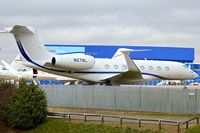 N278L @ EGGW - 2013 Gulfstream Aerospace G650, c/n: 6038 at Luton - by Terry Fletcher