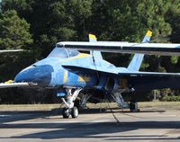 161961 @ NPA - Blue Angels F/A-18A Hornet - by Florida Metal