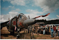 XZ996 @ EDGB - XZ996 also at the Airshow in Breitscheid in Germany, 1988.
Beside this GR.3, there was two Sea Harrier FRS1!! But only one FRS1 was in the Airdisplay. - by Markus Rikl