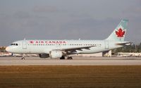 C-FGYS @ MIA - Air Canada A320 - by Florida Metal