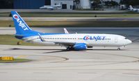 C-FTCZ @ FLL - Canjet 737-800 - by Florida Metal