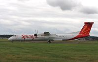 VT-SUC @ EGHH - Taxiing in on arrival - by John Coates