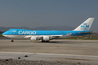 PH-CKA @ LOWG - KLM Cargo (for Etihad Cargo) B.747-400F from Abu Dhabi @GRZ - by Stefan Mager