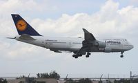D-ABVU @ MIA - Lufthansa 747-400