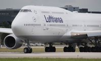 D-ABYJ @ MIA - Lufthansa 747-800 - by Florida Metal