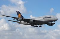 D-AIMC @ MIA - Lufthansa A380