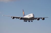 D-AIME @ MIA - Lufthansa A380 - by Florida Metal