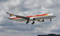 EC-LUB @ MIA - Iberia A330-300 still in old (and better colors) - by Florida Metal