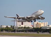 F-GITD @ MIA - Air France 747-400 - by Florida Metal