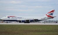 G-BNLL @ MIA - British 747-400