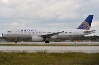N428UA @ KFLL - United A319 taxying for departure - by FerryPNL