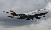 G-CIVS @ MIA - British 747-400