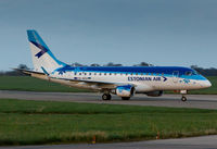 ES-AEA @ EGSH - taxiing to stand 8 at NWI after sun down.... - by Matt Varley