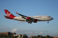 G-VWOW @ MIA - Virgin Atlantic 747-400 - by Florida Metal