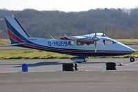 G-HUBB @ EGFH - Visiting victor operated by Ravenair seen at EGFH. - by Derek Flewin