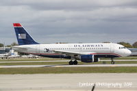 N770UW @ KSRQ - US Air Flight 1801 (N770UW) taxis at Sarasota-Bradenton International Airport - by Donten Photography