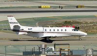 N669QS @ KLAX - Taxiing to parking at LAX - by Todd Royer
