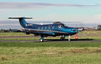 G-CCWY @ CAX - Pilatus PC-12/45 visitor to Carlisle in October 2004. - by Peter Nicholson