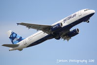 N510JB @ KSRQ - JetBlue Flight 940 (N510JB) Out oft he Blue departs Sarasota-Bradenton International Airport enroute to Boston-Logan International Airport - by Donten Photography