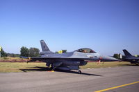 J-143 @ EBBL - Royal Netherlands Air Force F-16A on display at Kleine Brogel Air Base, Belgium. 314 sqn, 1991. - by Henk van Capelle