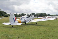 G-BBND @ X1WP - De Havilland DHC-1 Chipmunk 22 at The De Havilland Moth Club's 28th International Moth Rally at Woburn Abbey. August 2013. - by Malcolm Clarke