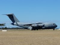 A41-206 @ YMPC - Globemaster reversing down runway after landing at Pt Cook - by red750