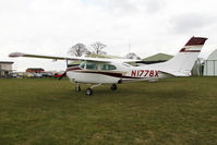 N1778X @ X5FB - Cessna 210L, Fishburn Airfield UK March 2014. - by Malcolm Clarke