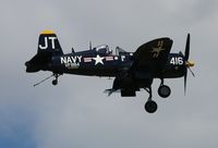 N713JT @ KTIX - Corsair at Tico Warbirds Airshow 14 Mar 2014 - by Roy Schering