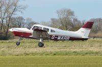 G-WARB @ EGSV - Departing from Old Buckenham. - by Graham Reeve