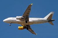 EC-LRS @ EGLL - Airbus A319-112 [3704] (Vueling Airlines) Home~G 03/05/2013. On approach 27R. - by Ray Barber