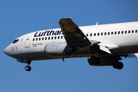 D-ABEB @ LOWG - Lufthansa B737-300 on final @GRZ - by Stefan Mager