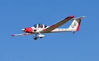 ZH211 @ EGFH - Vigilant motor glider coded UR of 636 VGS on finals to Runway 28. - by Roger Winser