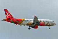9H-AEO @ EGLL - Airbus A320-214 [2768] (Air Malta) Home~G 15/06/2013. On approach 27L. - by Ray Barber