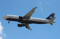 N107US @ TPA - US Airways A320 - by Florida Metal